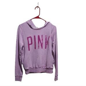 Pink Logo Lavender Hoodie